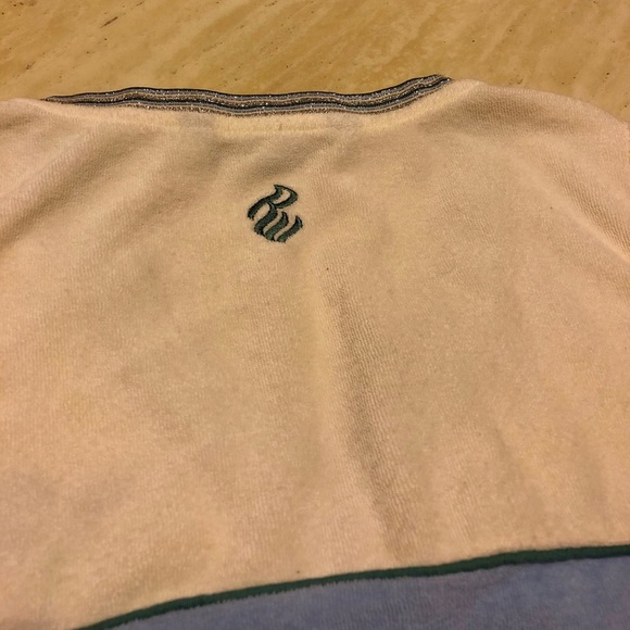 New Rocawear Colour Blocked V-Neck Towel Tee S - Picture 5 of 6